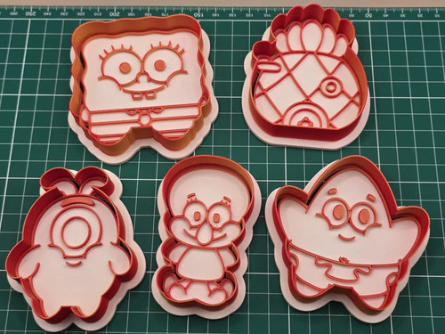 Spongebob ausstechformen set - spongebob,