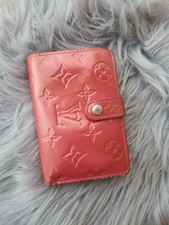 Louis Vuitton Geldbörse Vernis Leder Rot