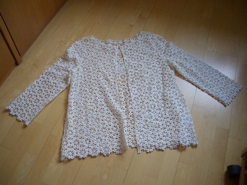 Italienische spitzenjacke - spitzenjacke, gr