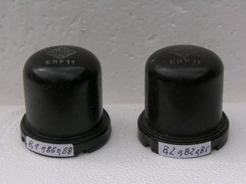 Ebf11 stahl röhre telefunken - ebf11,