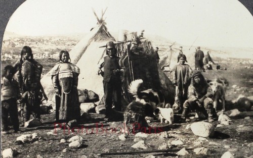 Groenland eskimos foto stereo - groenland,