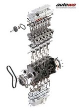 autewo-Poster DIN A0 Schnittzeichnung Audi 5 Zylinder 20V Turbo Motor ADU 2.2l