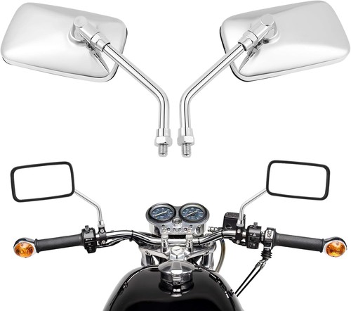 Motorrad spiegel chrom - spiegel,