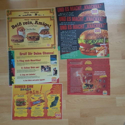 Burger king werbeanzeige - king 9,