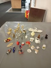 Setzkastenfiguren XL Konvolut Miniaturen Messing Porzellan Zinn