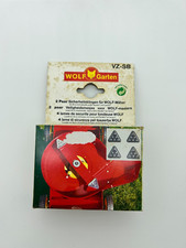Wolf Garten VZ-SB 2Paar Ersatzmesser Klingen f Rasenmäher ab 38cm