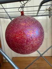 Dekorative Glaskugel zum