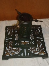 alter Christbaumständer Weihnachtsbaumständer  Guss Eisen um 1920