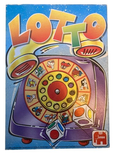 Jumbo lotto familienspiel - lotto,