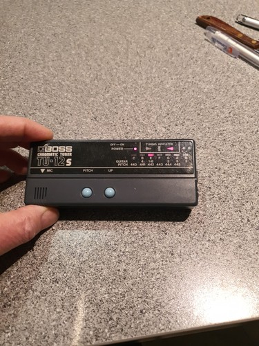 Boss 12s chromatic tuner - boss,