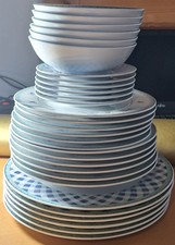 Heinrich Winterling Marktleuthen Bavaria, 35 Teile, Porzellan Set,  UNBENUTZT