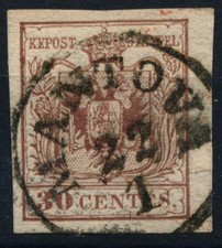 LOMBARDEI-VENETIEN 1850 30C