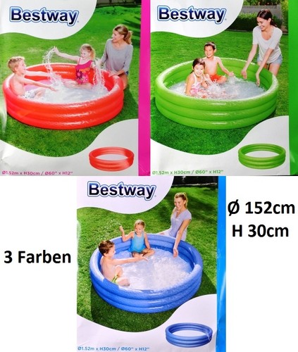 Bestway 152cm kinder pool - kinder,