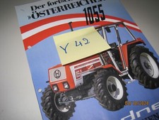 Prospekt Nachdruck Traktor Lindner 1055 ca. 70er/80er Jahre Y42