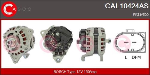 Casco lichtmaschine generator - casco,