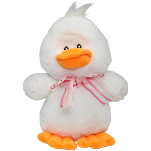 Weiße ente mit - weiße,