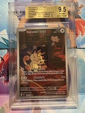 Pokémon Team Rockets Mauzi 203/182 IR BGS 9.5 Slab | Destined Rivals DRI Deutsch