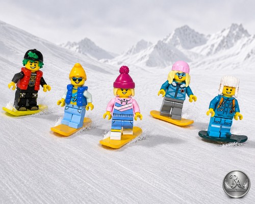 Lego figuren snowboarder - lego®,