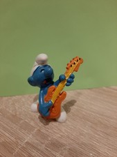 Schlümpfe/ PEYO/ Schleich/Bully  - Schlumpf mit Gitarre-