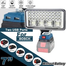 Für Bosch 18V GBA Akku LED Arbeitsleuchte 18V Strahler Licht Taschenlampe DE