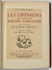 FRANKREICH. Anatole.  Les