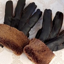 Herren Echtleder Lammfell