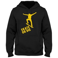 Hoody Hoodie  Skateboard Skater Half Pipe Longboard Board Shirt