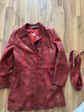 Moderne Mantel Mit Echte Pelz Fuchs Gr M Top Zustand 