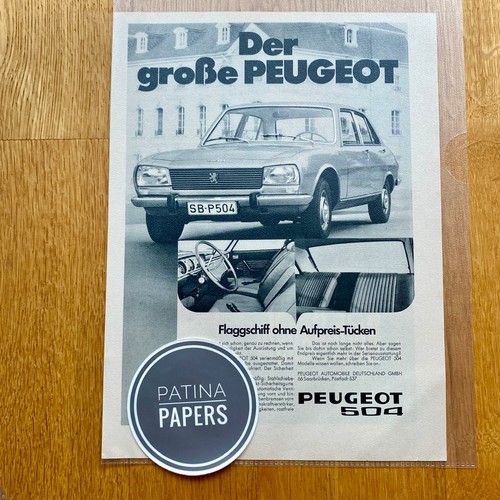 1971 der große peugeot - der,