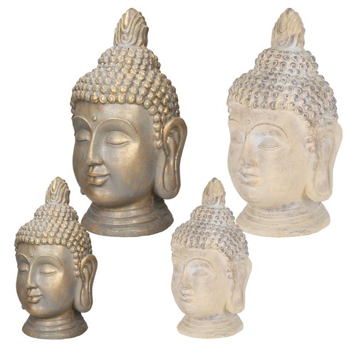 Deko buddha kopf statue - kopf,