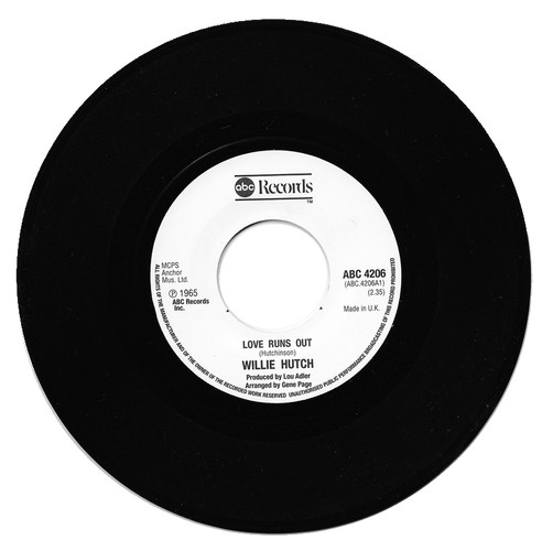 Willie hutch love runs - willie,