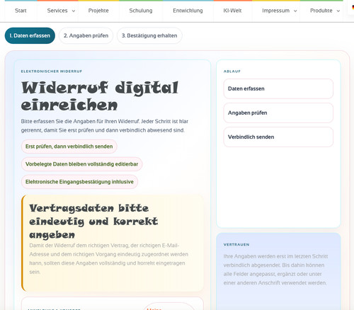 Wordpress widerrufsbutton - wordpress,