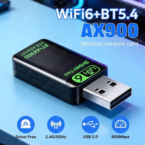 Ax900 usb 2in1 wifi - 2in1, 6