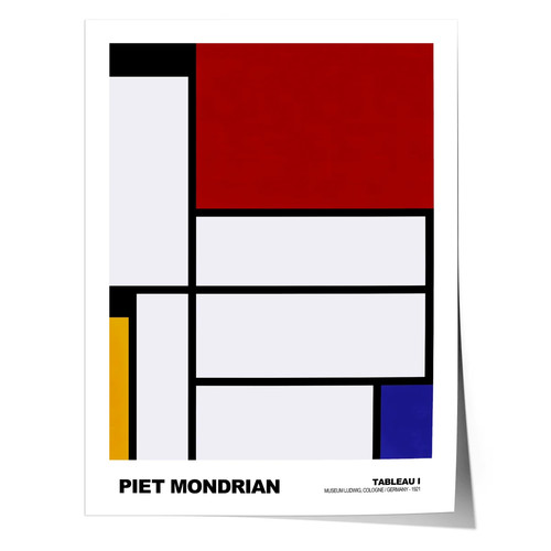 Poster piet mondrian - poster,