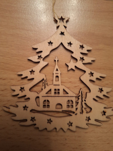 Weihnachtsdeko aus holz baum - aus, "baum