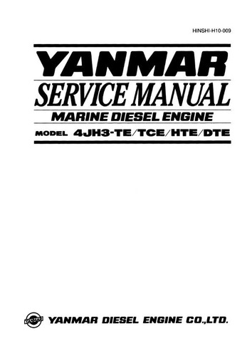 Yanmar marine diesel motor - yanmar,