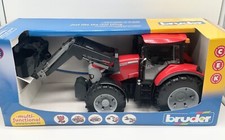 Vintage Bruder 03061 ,,Mc Cormick Traktor mit Schaufelfrontlader,, ,Neu in OVP,