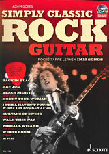Göres Simply Classic Rock Guitar + CD Rockgitarre lernen Young Hendrix u.a
