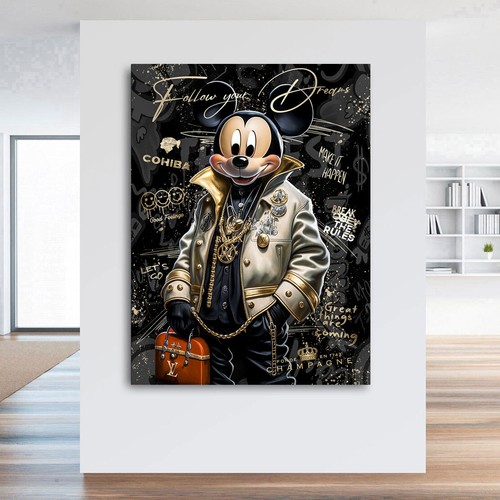 Leinwandbild micky dreams - micky,