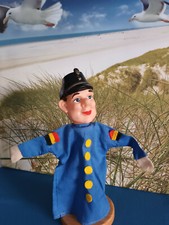 Handpuppe Polizist mit Gummikopf ca. 25 cm groß