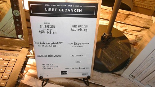 Stempelset liebe gedanken - stempelset,