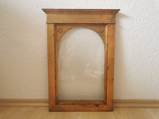 Bilderrahmen Holz Vergoldet Rundbogen Empire 1900