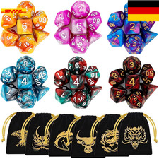 QMAY Polyedrische Würfel, 6 x