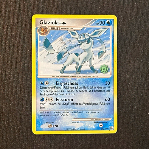Pokémon karte glaziola - pokémon,