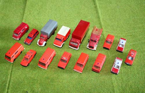 Autos einsatzfahrzeuge - h0,