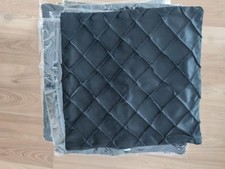 Kissenbezug 40x40, Schwarz, Samt, Weich, 50 Stück, Restposten Geschäftsaufgabe