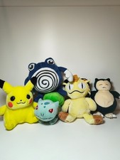 Pokemon 5er Set Konvolut Stofftier Plüschtier Original Nintendo Vintage 90er
