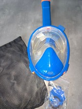 Erwachsene Schnorchelmaske Vollmaske Tauchermaske Tauchmaske Gr. L/ XL