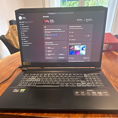 Acer nitro an517 ryzen - acer, 5