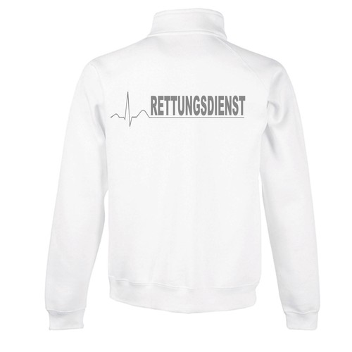Sweatjacke rettungsdienst - sweatjacke,